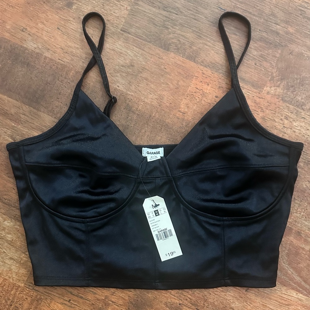 NWT Garage Crop Top